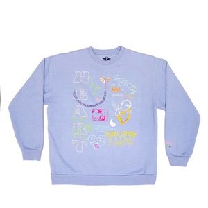 Original Boys Lie Oversized Sweatshirt “Word Vomit”